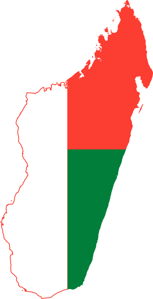 پرچم کشور ماداگاسگار